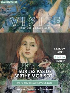 Visitez avec l'Office de tourisme de Cergy-Pontoise le parcours dédié à l'artiste Berthe Morisot qui lui est dédié à Maurecourt